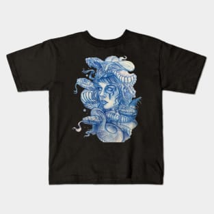 Snake girl Kids T-Shirt